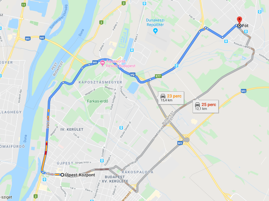 RoadRecord útnyilvántartó számított távolságok felülírása