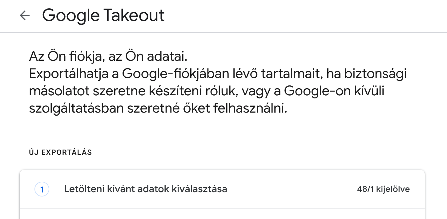 útnyilvántartás google timeline 1