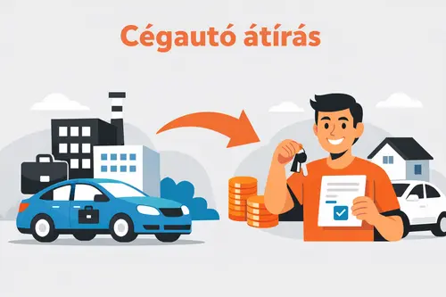 Cégautó átírás