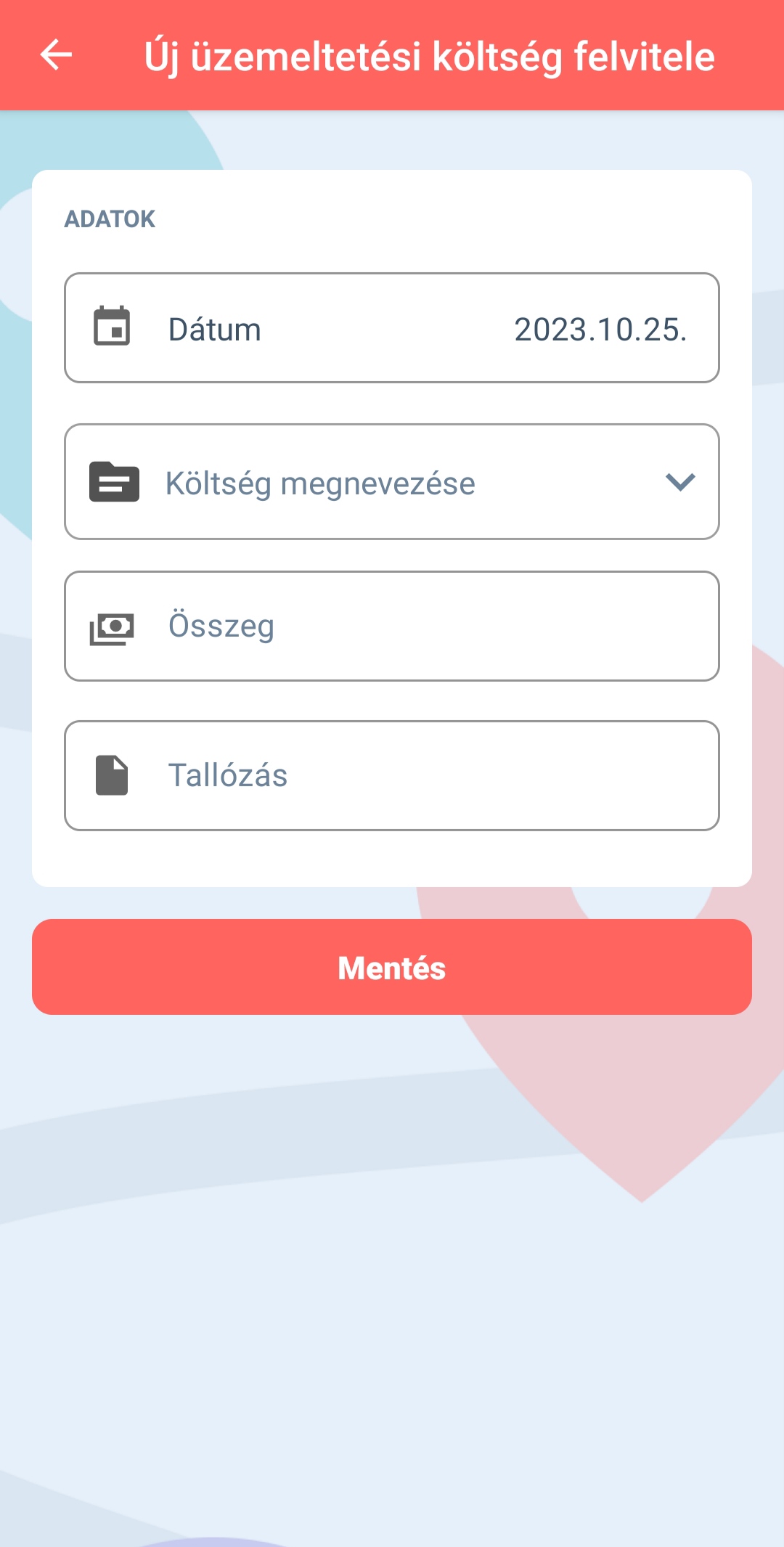 RoadRecord útnyilvántartó app