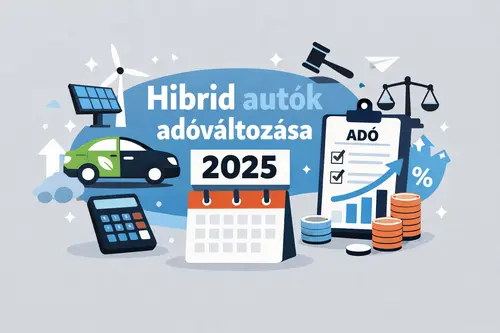 hibrid autók adóváltozása