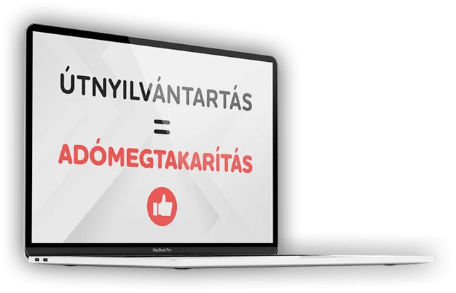 útnyilvántartó program