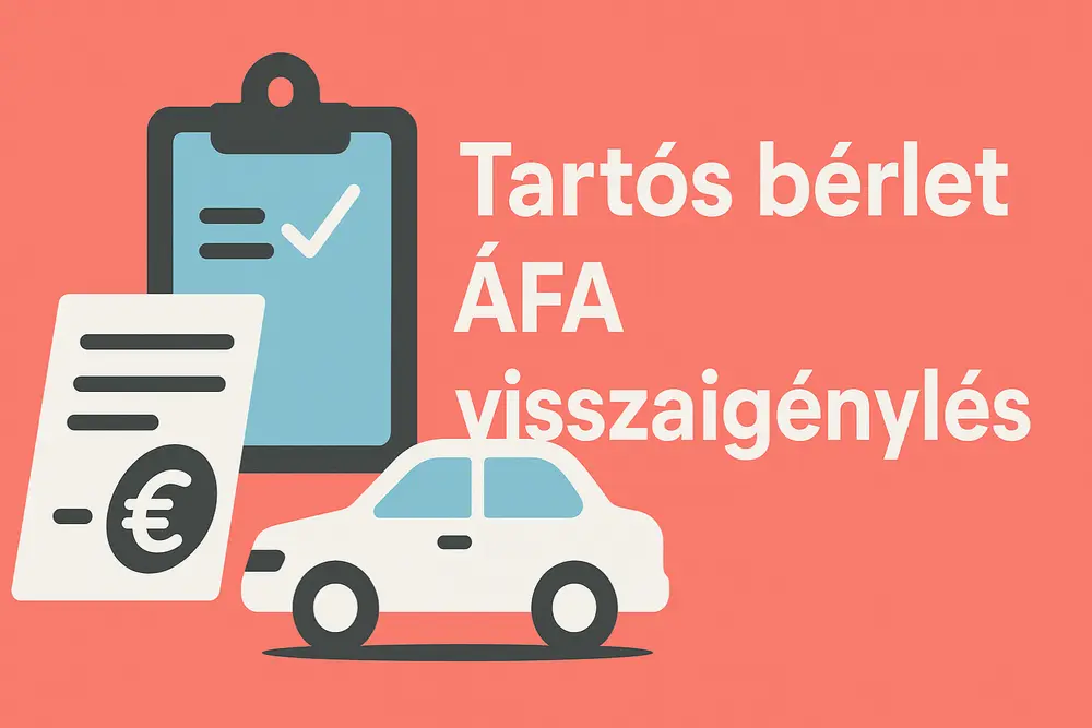 tartós bérlet ÁFA visszaigénylés