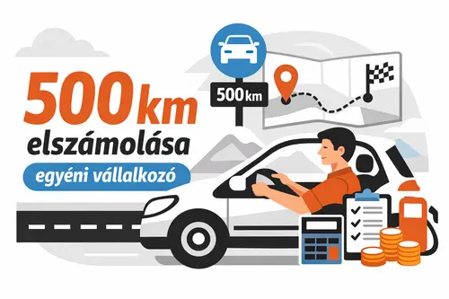 500 km elszámolása egyéni vállalkozó