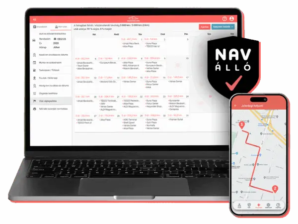 Egyéni vállalkozó útnyilvántartás vezetése