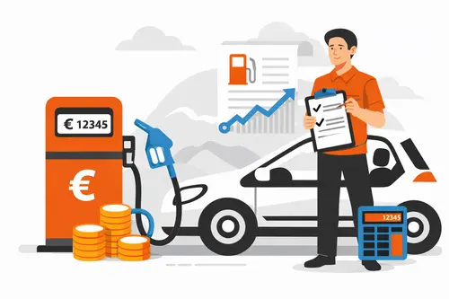 havi 500 km átalány elszámolása