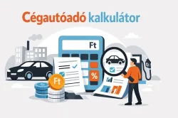 cégautóadó kalkulátor