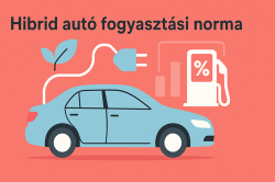 hibrid autó fogyasztási norma