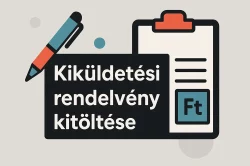 kiküldetési rendelvény kitöltése