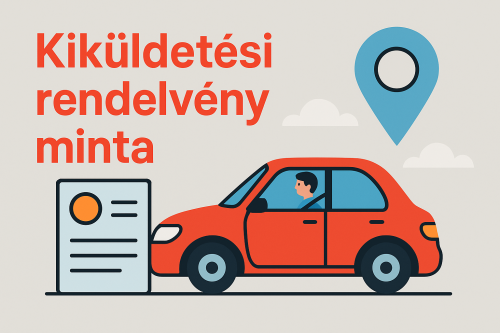 kiküldetési rendelvény minta