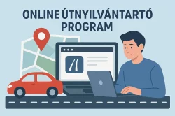 online útnyilvántartó program