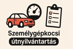 személygépkocsi útnyilvántartás