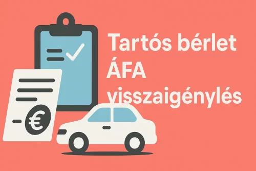 tartós bérlet ÁFA visszaigénylés