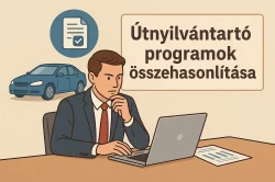 útnyilvántartó programok összehasonlítása